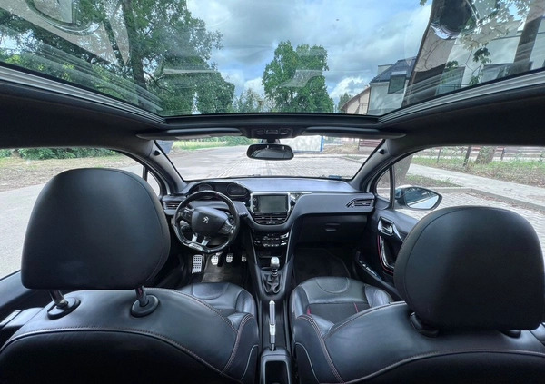 Peugeot 208 cena 35500 przebieg: 100500, rok produkcji 2015 z Rzeszów małe 92